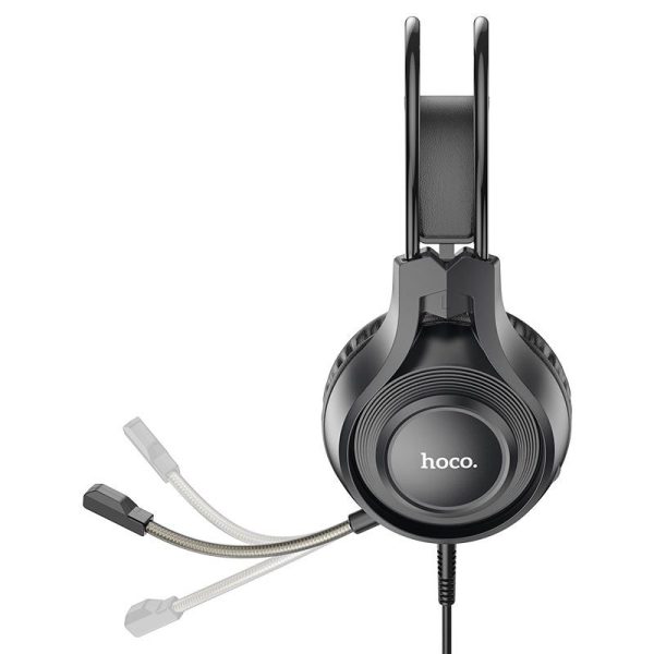 1.7 Gaming Headset Aux wired Over-Ear With HD Mic & 2-in-1 Aux adapter HocoW106