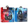 1.8 Gaming Headset Aux wired Over-Ear With HD Mic & 2-in-1 Aux adapter HocoW106
