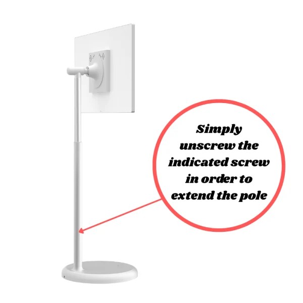 111111 Humand 21.5" Portable Smart TV - Touch Screen with Front Camera 6GB + 128GB