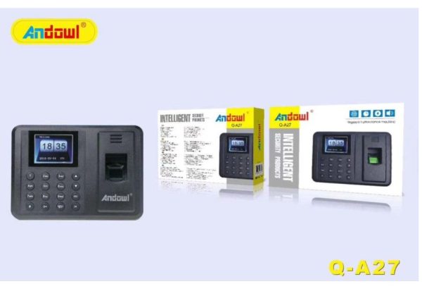 2 Intelligent Screen Fingerprint Attendance Scanner