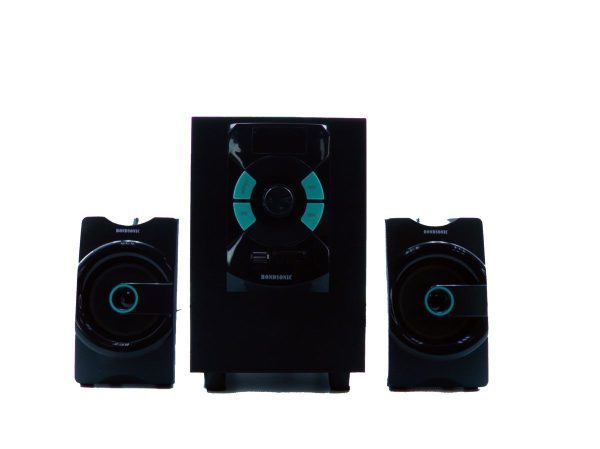 Bondsonic SD-23BT 2.1 Channel Bluetooth Powered Speaker System with Remote