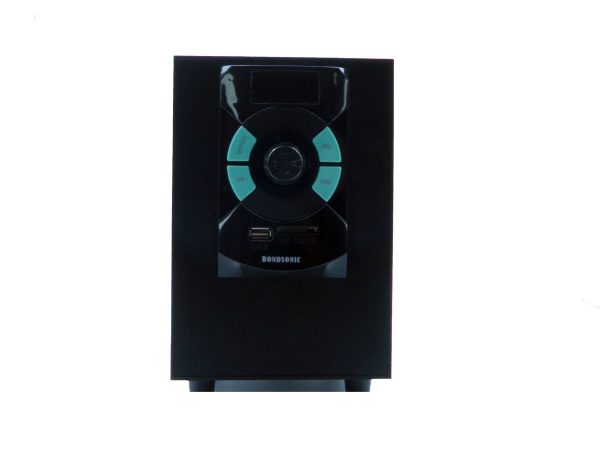 Bondsonic SD-23BT 2.1 Channel Bluetooth Powered Speaker System with Remote