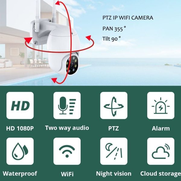Andowl Q-S66 WIFI Smart Security Surveillance Camera