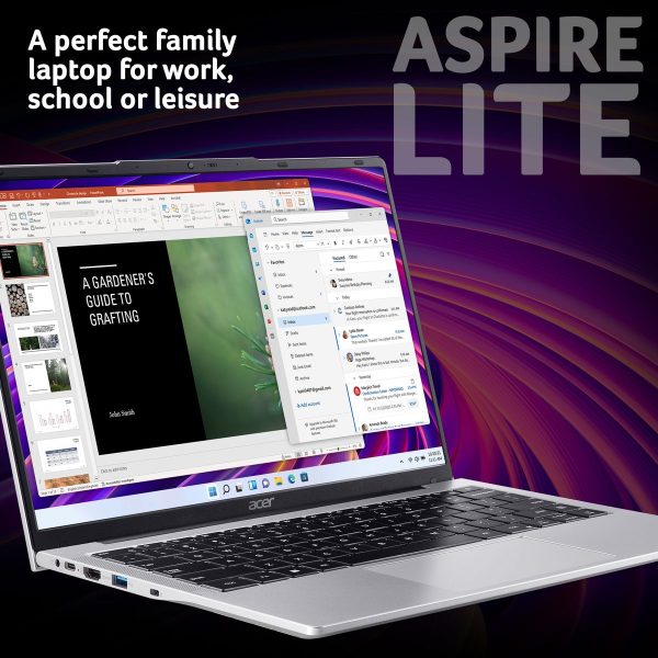 Acer Aspire Lite Corei5-1235U 8GB 512GBSSD 16" WUXGA IPS Ultrabook Notebook