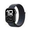 AJet Black Apple Watch Series 10 GPS Aluminium Case (42mm)with Sport Loop