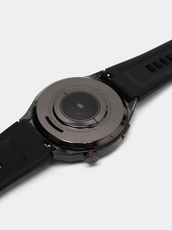 Smart Watch 1.28" - Bluetooth Calls, Heart Rate & Fitness Tracker BD2 Black