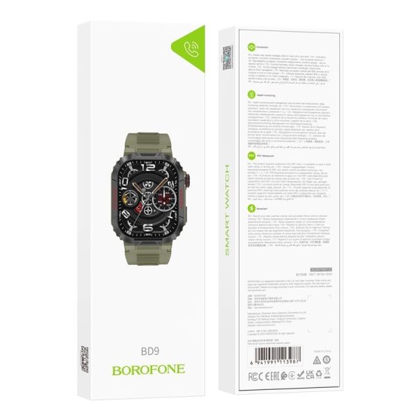 BoroFone BD9 Smart Watch With High Quality