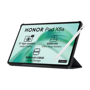 HONOR Pad X8a 11" 128GB LTE Tablet - Black with Stylus Pen