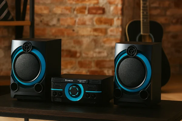 OMEGA Dual 10" Professional Home Theatre Speaker System 5135