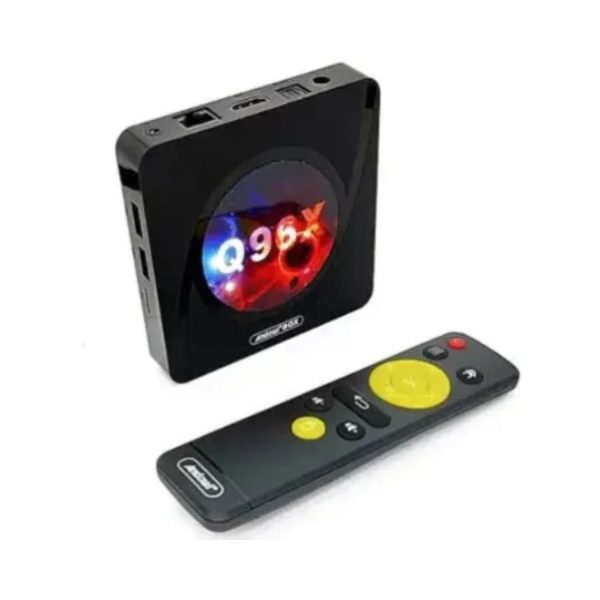 Q96X.1 Andowl Q96X 8K UHD Android TV Box -4GB RAM 64GB ROM, Dual 5G WiFi & Remote