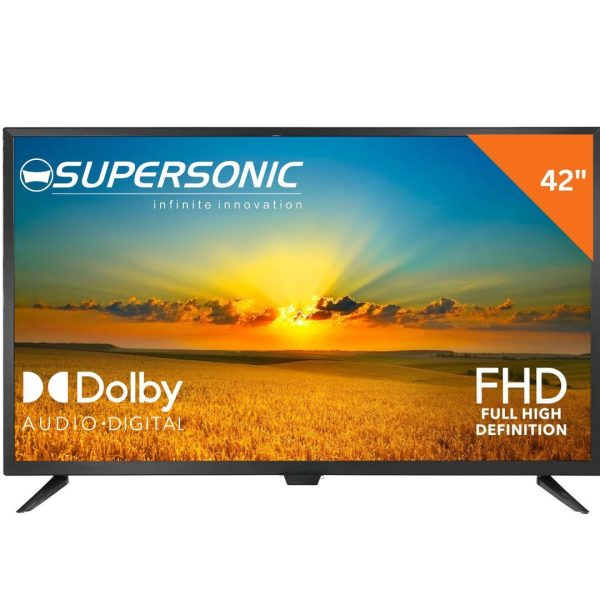 SLM-7501 Supersonic 42" Full HD Smart TV with Dolby Audio SLM-7501