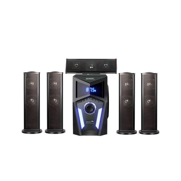 Supersonic 5.1 Home Theatre Speaker System 360-Degree Surround Sound SPK679