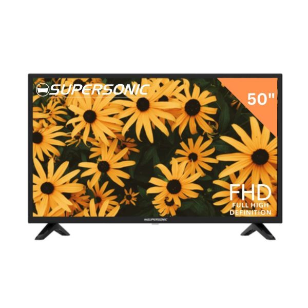 Supersonic 50" Full HD Non-Smart LED TV HDMI/VGA/USB/AV Mode