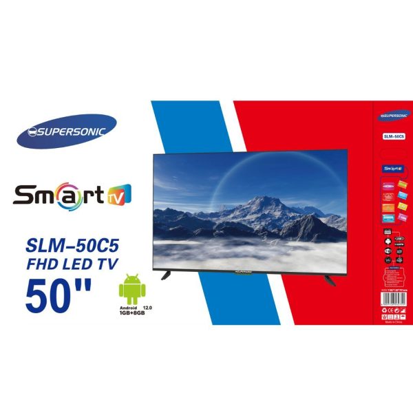 Supersonic 50" Full HD SMART TV SLM-50C5