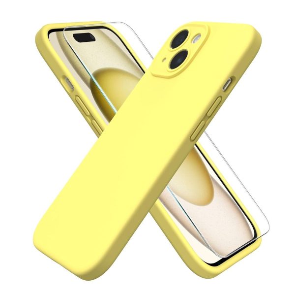 Silicone Case & Screen Protector2 Silicone Case & Screen Protector Combo Deal for iPhone