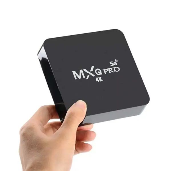 MXQ Pro 4K 5G Android Smart Tv Box -4Gb RAM And 64GB ROM