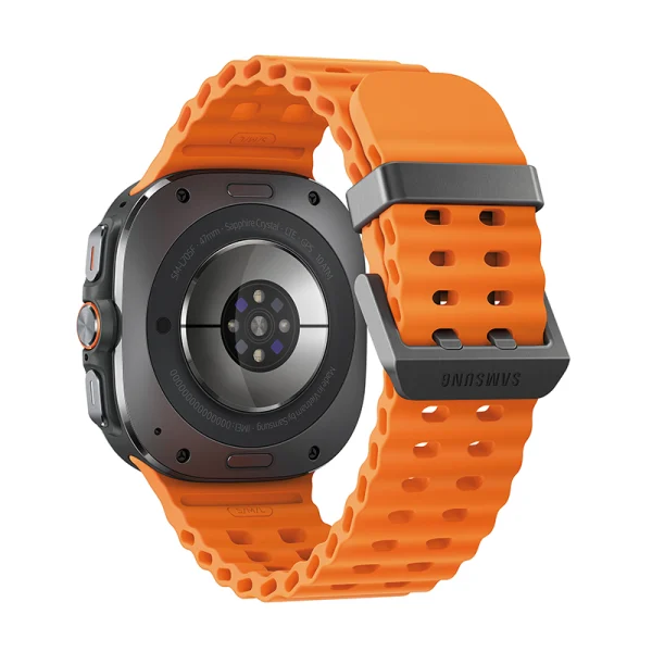 Samsung Galaxy Watch Ultra (2025) LTE 47mm - Titanium Silver/Orange Strap