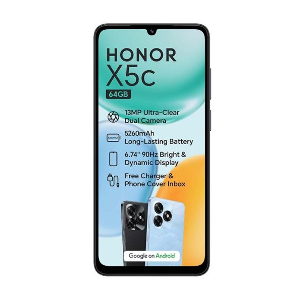 HONOR X5C 64GB LTE Dual Sim - Midnight Black