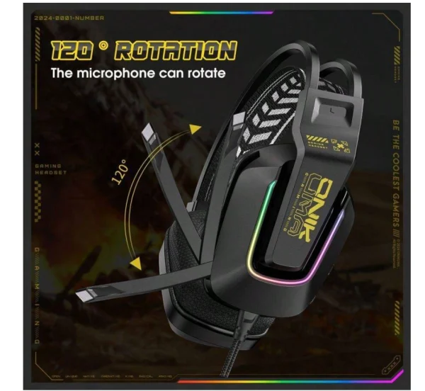 Onikuma X13 Wired Gaming Headphones Compatible with PS4/PS5/PC
