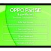 OPPO Pad SE 10.95" 128GB LTE Tablet - Twilight Blue