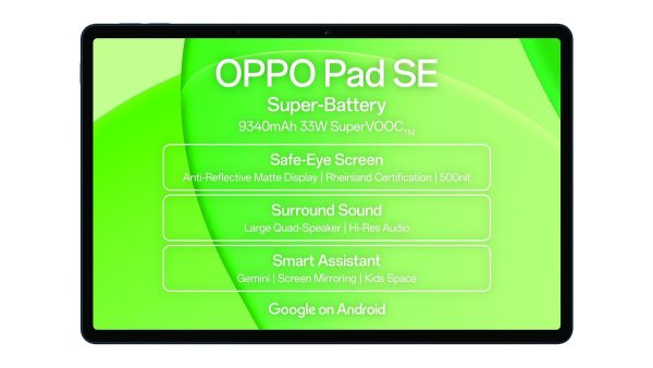 OPPO Pad SE 10.95" 128GB LTE Tablet - Twilight Blue