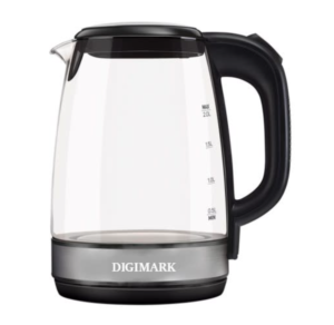 2L Digimark Glass cordless Kettle LED Blue Illumation