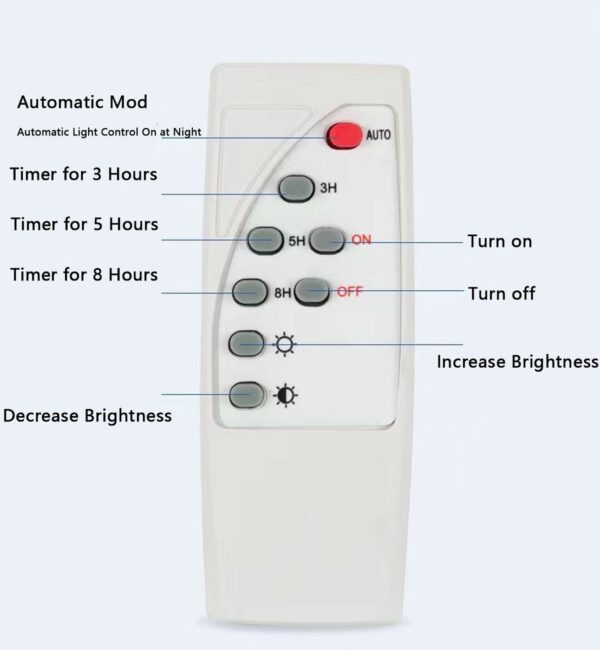 600W Solar Flood Light Outdoors with Remote Control