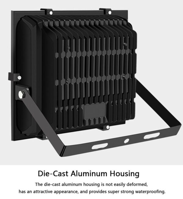 600W Solar Flood Light Outdoors with Remote Control