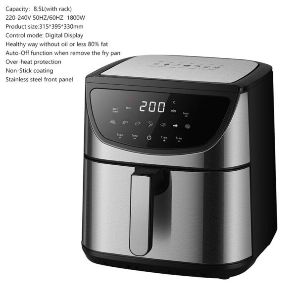 AF2508.2 Condere Electronic 8.5L Air Fryer With Digital Display- AF-2508