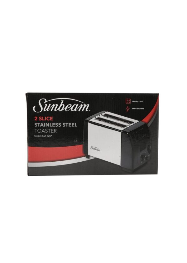 Adjustable Temperature 2 Slice Toaster