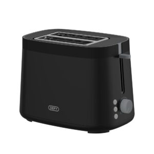 Defy Piano Black Glow 2-Slice Toaster
