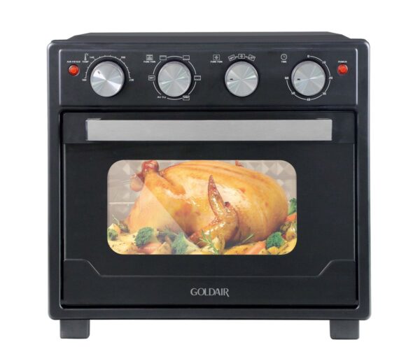 Goldair 23L Air Fryer Oven - Black - GAF-23H