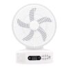 Q-3123 Fan - Solar Powered Rechargeable Fan With Speakers And LED Light