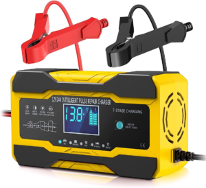 7 Stage Charging 12V 10A - 24V 5A Intelligent Car Battery Charger Q-DP1210