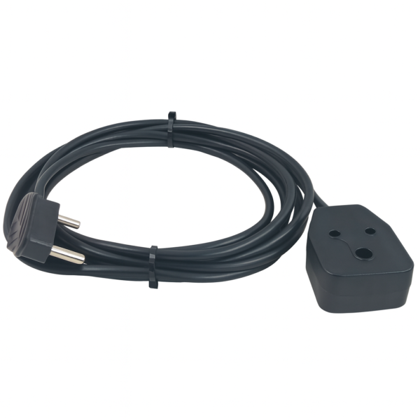 Heavy Duty Extension Cord - 3 m 16A 1.5 mm Pure Copper Cable