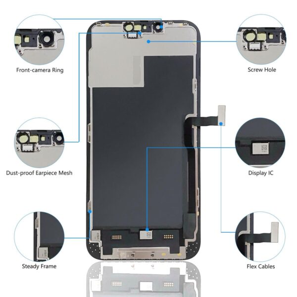 Screen Replacement Compatible with iphone 13 Pro Max with Repair Tools