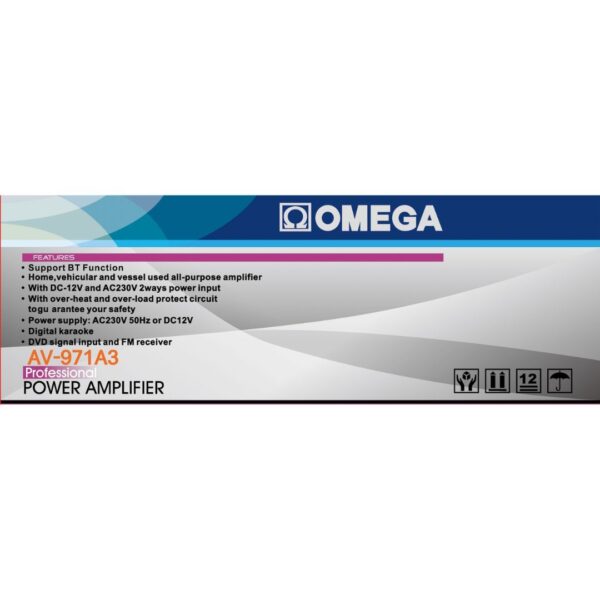 Omega Power Amplifier Professional AV-971A3