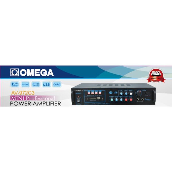 Omega Mini Professional Power Amplifier AV-972C3