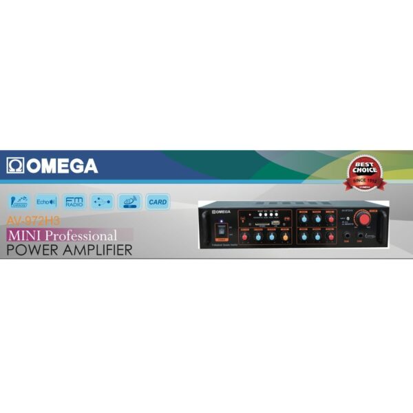 Omega Mini Professional Power Amplifier AV-972H3