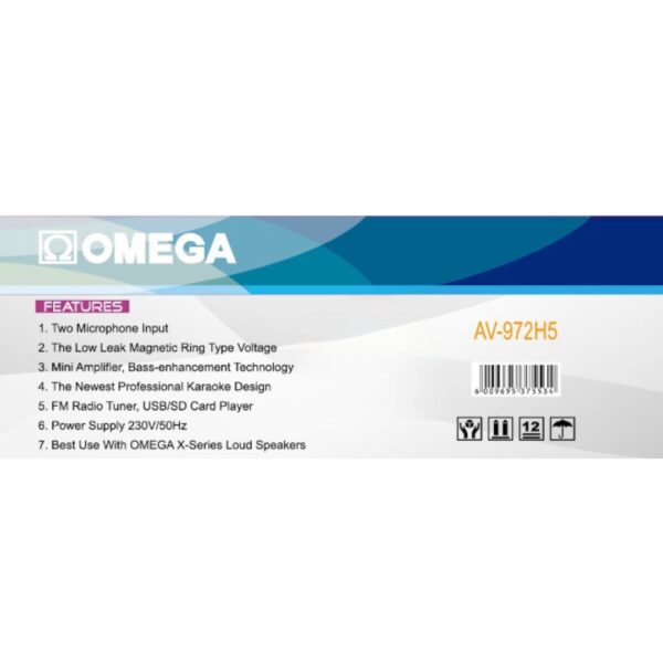 Omega Mini Professional Power Amplifier AV-972H5