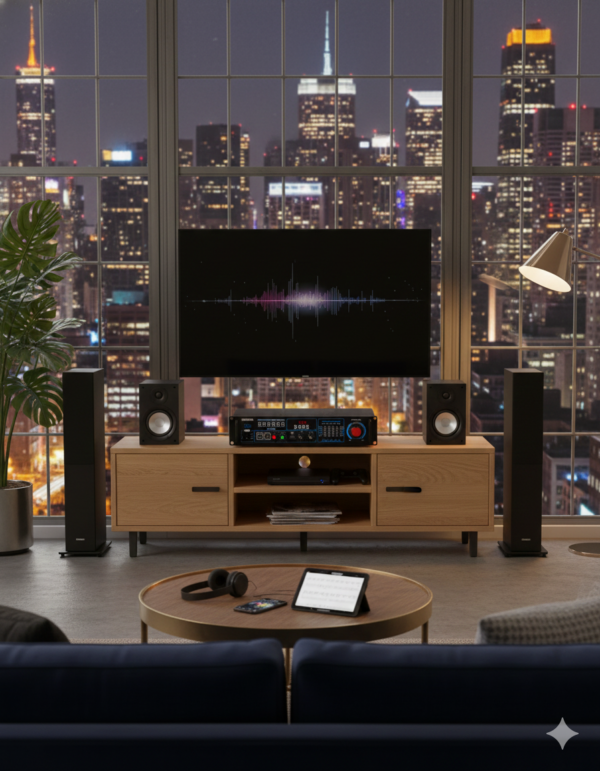 Omega Amplifier Karaoke Bluetooth/USB/Mic/FM Radio/Audio/AV-972JA