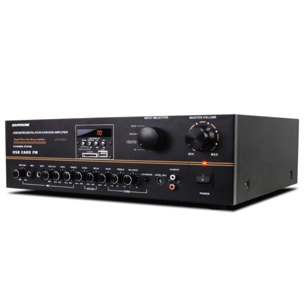 Supersonic Professional Stereo Amplifier AV-972SA