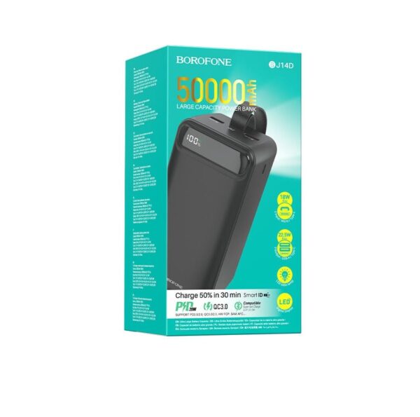 50000 mah Large Capacity Power Bank BJ14D Brofone Charge in 30 min