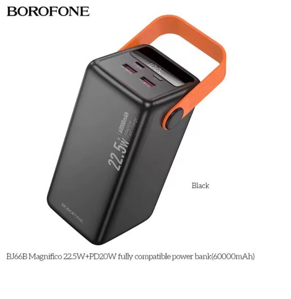 Fast Charging Power Bank With Desk Lamp LED Digital DisplayBJ66B Brofone