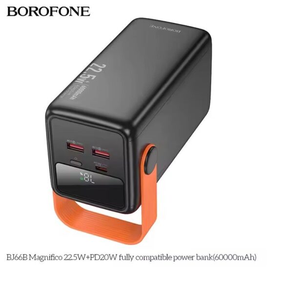 Fast Charging Power Bank With Desk Lamp LED Digital DisplayBJ66B Brofone