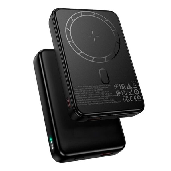 5000Mah Super Fast Wireless Magnetic Power Bank Borofone BJ82