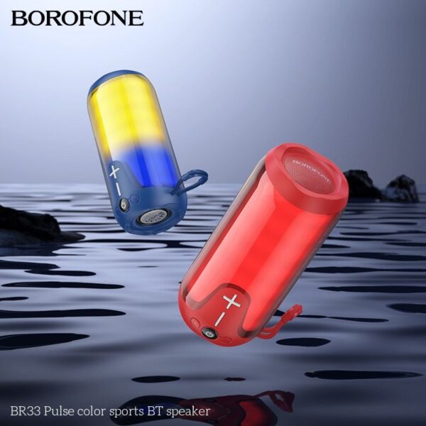 360 Colorful Led Light Pulse-Color Sports Bluetooth Speaker Bluetooth V5.3