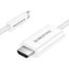 Type-C to HDMI 4K (1.8m) Cable Adapter Borofone DH10 White