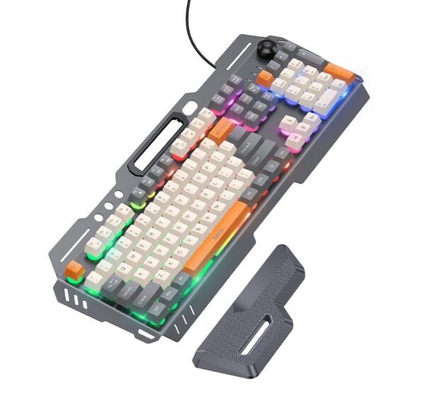 Hoco. DI98 Gaming Keyboard-104 Keys, Wired USB, RGB Backlit, Mechanical