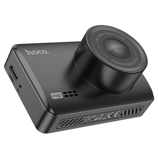 Hoco DV3 Driving Recorder Dash Camera Dual Channel